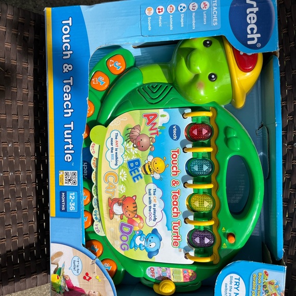 Vtech Touch n Teach Turtle - Picture 3 of 3